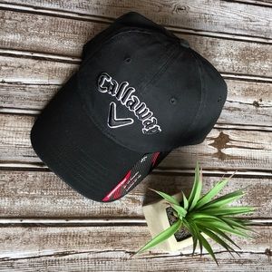 Black Callaway golf embroidered baseball hat